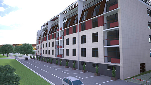 Жилой 5-этажный дом (проект)